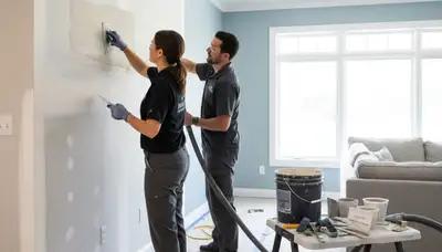 Professional drywall repair and wall painting in Reno, NV homes by expert local contractors