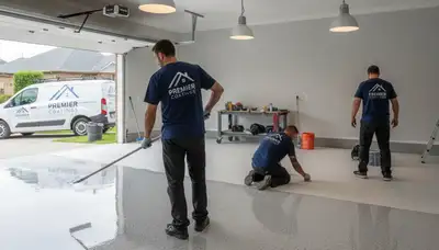 Epoxy garage floor coating in Reno NV with durable, professional finish by local painting contractors
