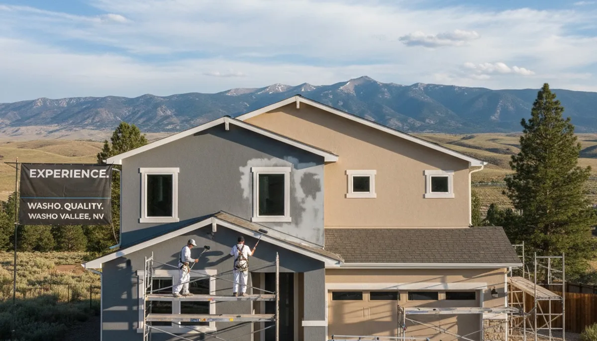 Professional house painting service in Reno, NV for residential exterior and interior projects