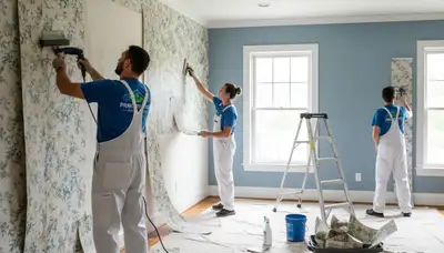 Professional wallpaper removal service in Reno, NV by expert house painters
